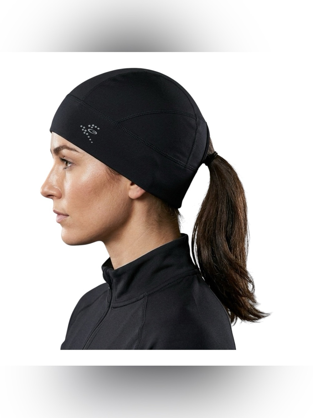 Champion C9 Black Beanie Performance Skull Cap One Size